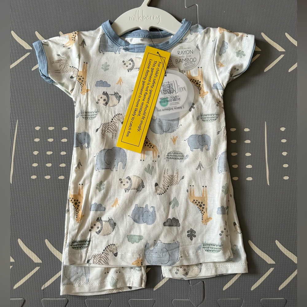 Milkberry Two Piece Pajama Set